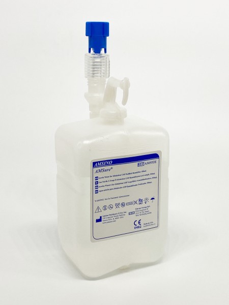 AMSure steriles Wasser 550 ml mit 9/16 Befeuchtungsadapter_2
